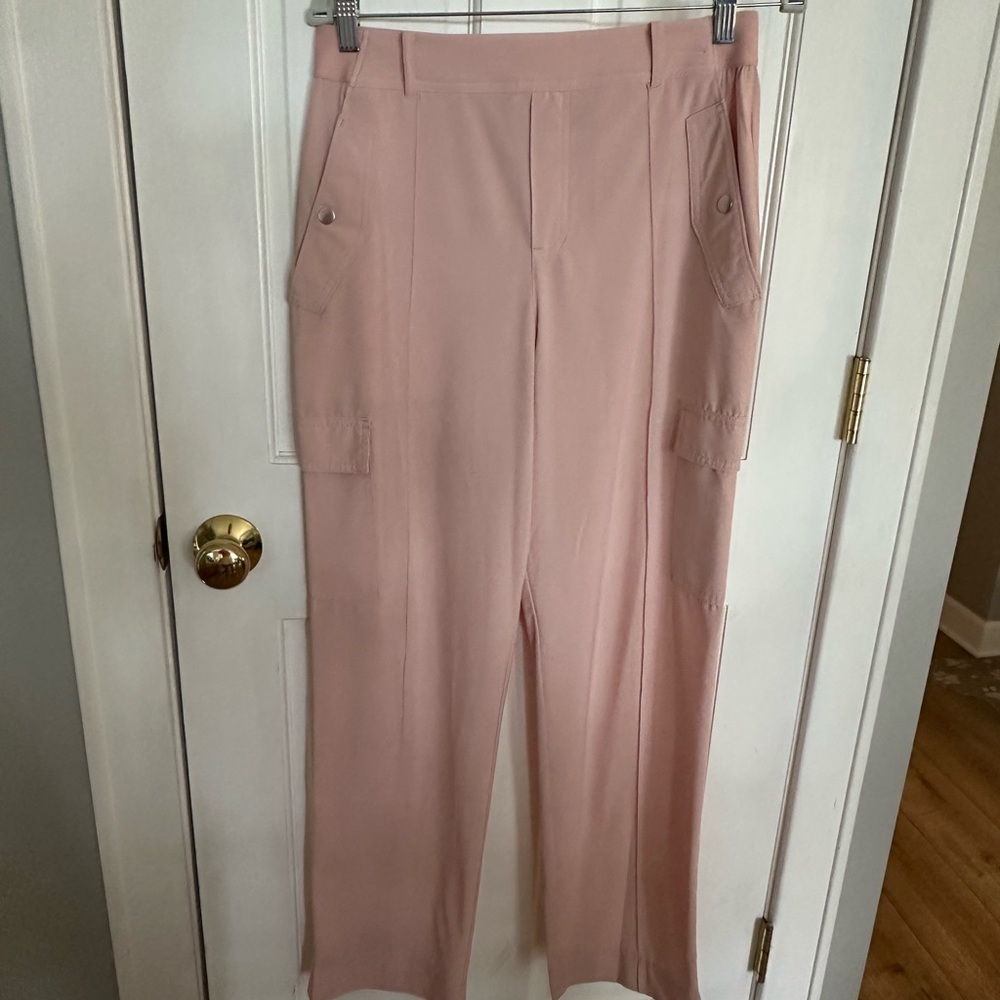 Athleta Light Pink Cargo Trousers